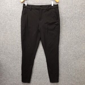 BYLT Skinny Pants Womens L Black Ankle Crop Stretch Tech Tapered Everyday 32x27